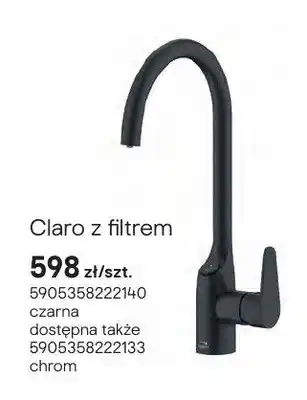 Castorama Bateria Claro z filtrem chrom oferta