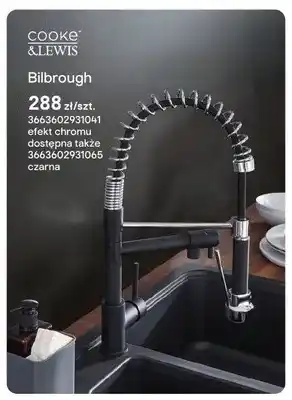 Castorama Bateria kuchenna Bilbrough efekt chromu oferta