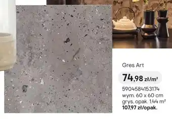 Castorama Gres Art wym. 60x60cm grys oferta