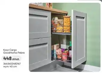 Castorama Kosz Cargo GoodHome Pebre 40cm oferta