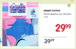Rossmann Poncho kąpielowe Disney Stitch wym. 55x110cm oferta