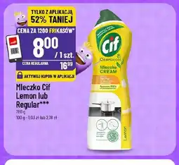 Polomarket Mleczko Cif Lemon oferta