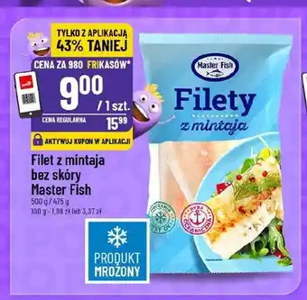 Filet z mintaja bez skóry Master Fish