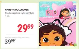 Rossmann Poncho kąpielowe Gabby's Dollhouse wym. 55x110cm oferta