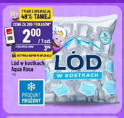 Polomarket Lód w kostkach Aqua Rosa oferta