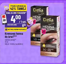 Polomarket Kremowa henna do brwi czarna Delia oferta