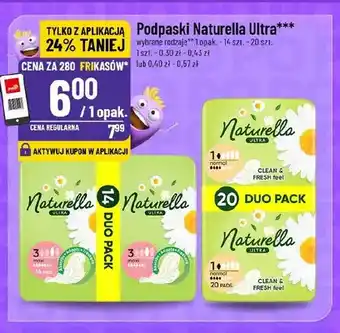 Polomarket Podpaski Naturella Ultra oferta