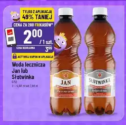 Polomarket Woda lecznicza Słotwinka oferta