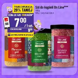 Polomarket Sól do kąpieli On Line Moroccan Gold oferta