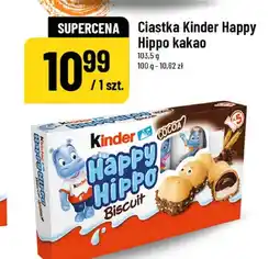 Polomarket Ciastka Kinder Happy Hippo kakao oferta