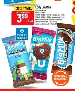 Polomarket Lody Big Milk Minecraft oferta