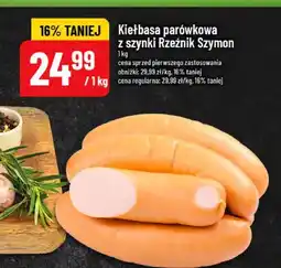 Polomarket Rzeźnik Szymon Kiełbasa parówkowa z szynki oferta