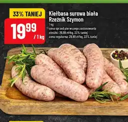 Polomarket Kiełbasa surowa biała Rzeźnik Szymon oferta