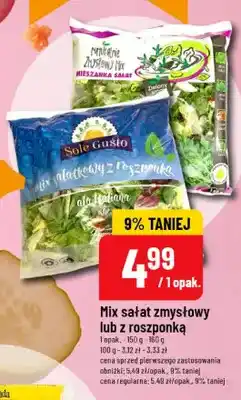 Polomarket Mix sałat zmysłowy lub z roszponką oferta