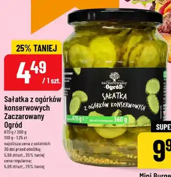 Polomarket Zaczarowany Ogród Sałatka z ogórków konserwowych oferta