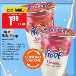 Polomarket Jogurt Muller Froop Erdbeere oferta