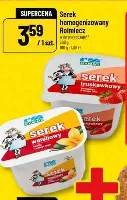 Polomarket Serek homogenizowany truskawkowy Rolmlecz oferta