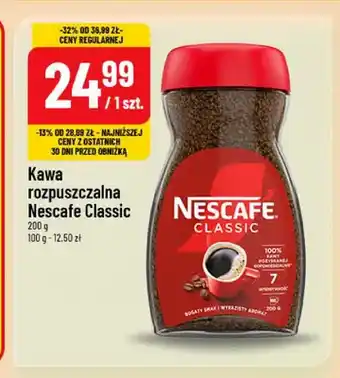 Nescafe Classic Kawa rozpuszczalna
