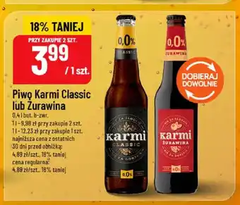 Polomarket Karmi Piwo Classic lub Żurawina oferta