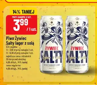 Polomarket Żywiec Piwo Salty lager z solą oferta