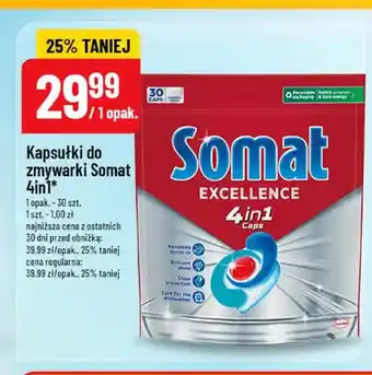 Polomarket Somat Kapsułki do zmywarki Excellence 4in1 oferta