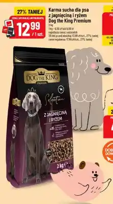 Polomarket Dog the King Premium Karma sucha dla psa z jagnięciną i ryżem oferta