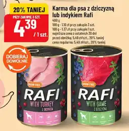 Polomarket Karma dla psa z indykiem Rafi oferta