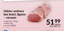 Makro Udziec wołowy bez kości, ligawa - vacuum oferta