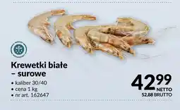 Makro Krewetki białe – surowe oferta
