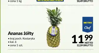 Makro Metro Chef Ananas żółty oferta