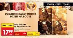 Biedronka Lody Marletto na patyku oferta
