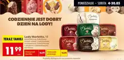 Biedronka Lody Marletto waniliowe oferta