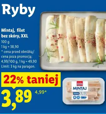 Lidl Mintaj oferta