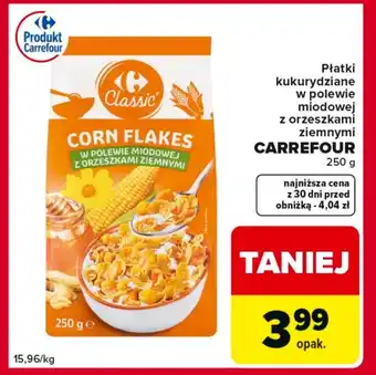 Globi Płatki kukurydziane Carrefour oferta
