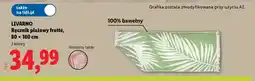 Lidl LIVARNO Ręcznik plażowy frotte oferta