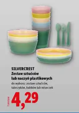 Lidl SILVERCREST Zestaw sztućców lub naczyń plastikowych oferta