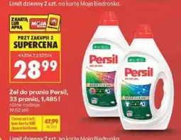 Biedronka Żel do prania Persil, 33 prania, 1,485 l oferta