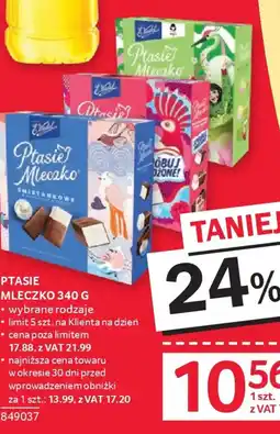 Selgros E.Wedel Ptasie Mleczko oferta