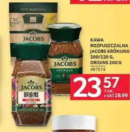Selgros Jacobs Kawa rozpuszczalna oferta