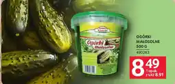 Selgros Produkty kiszone Ogórki małosolne oferta