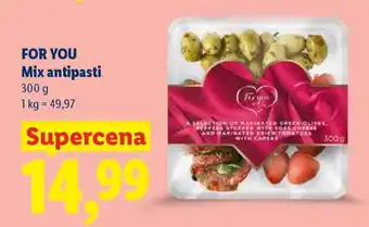 FOR YOU Mix antipasti
