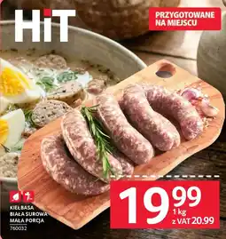 Selgros Kiełbasa biała surowa mała porcja oferta