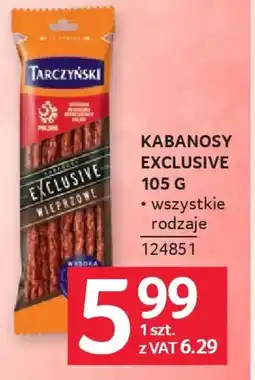 Selgros Tarczyński kabanosy exclusive oferta