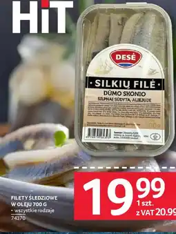 Selgros Dese Filety Śledziowe oferta