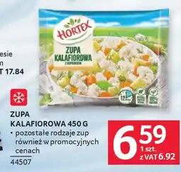 Selgros Hortex zupa kalafiorowa oferta