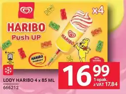 Selgros Haribo Lody Push up oferta