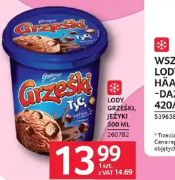 Selgros Goplana Lody Grześki, Jeżyki oferta