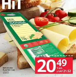 Selgros Mlekpol Ser Gouda w plastrach oferta