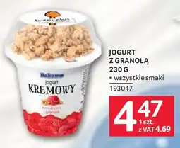 Selgros Bakoma Jogurt Kremowy z granolą oferta