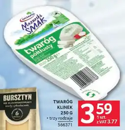 Selgros Mlekpol Mazurski smak Twaróg Klinek oferta
